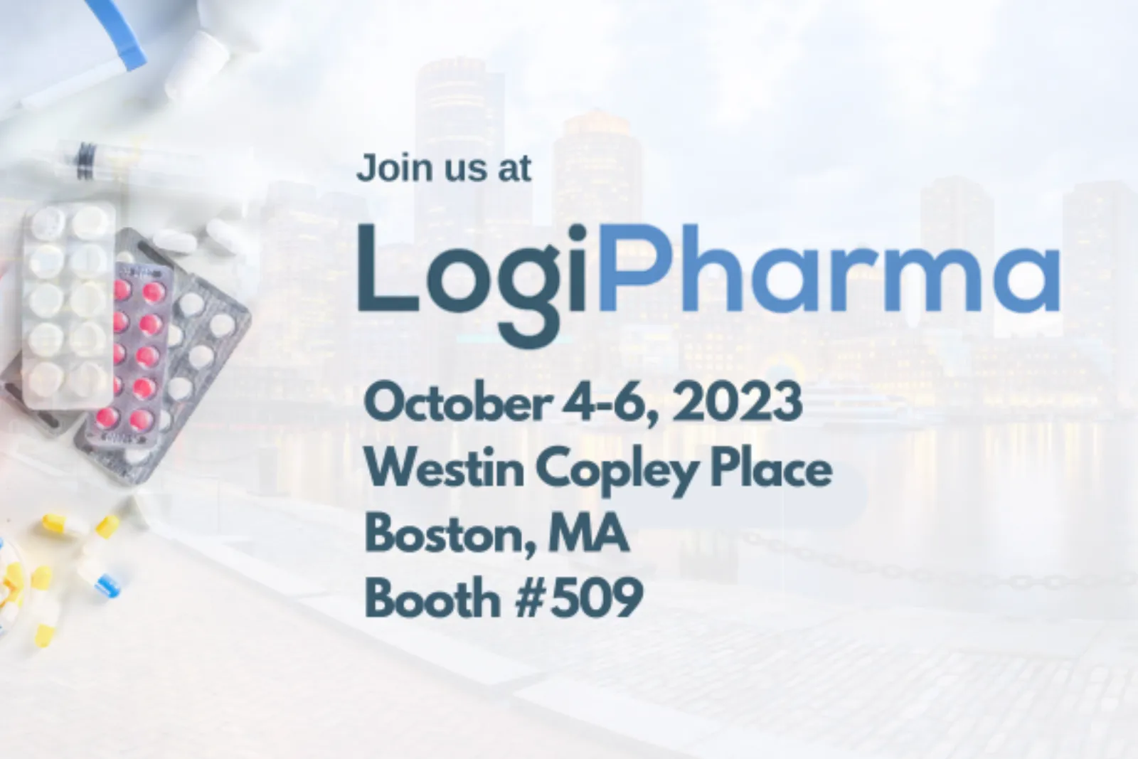 Join Us in Boston at Logipharma
