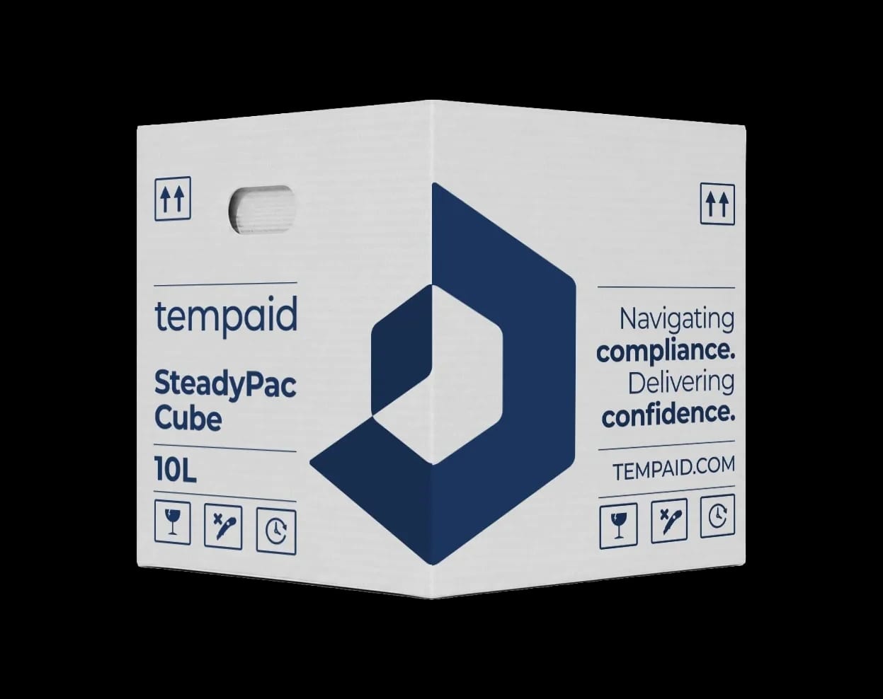 SteadyPac Cube shipper