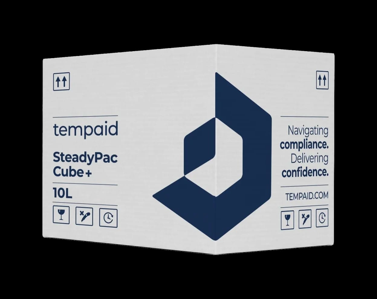 SteadyPac Cube Plus shipper